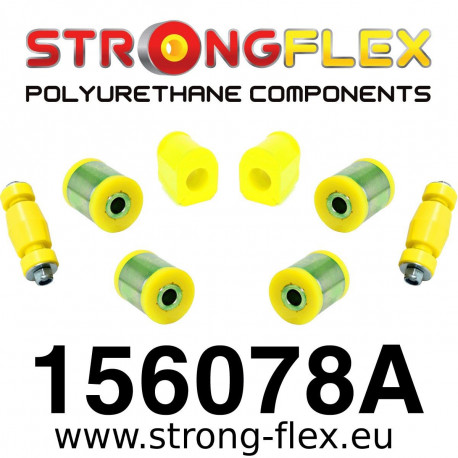 I (90-01) STRONGFLEX - 156078A: Első készlet felfüggesztés poliuretán szilent SPORT | race-shop.hu