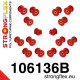 NB (99-05) STRONGFLEX - 106136B: Hátsó felfüggesztés poliuretán szilentkészlet | race-shop.hu