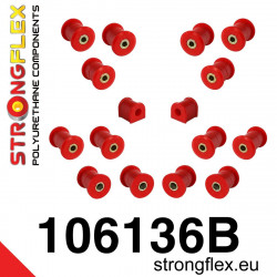 STRONGFLEX - 106136B: Hátsó felfüggesztés poliuretán szilentkészlet