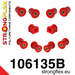 STRONGFLEX - 106135B: Első felfüggesztés poliuretán szilentkészlet