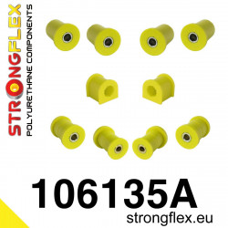STRONGFLEX - 106135A: Első felfüggesztés poliuretán szilentkészlet SPORT
