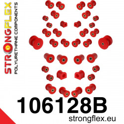 STRONGFLEX - 106128B: Teljes Felfüggesztés poliuretán szilentkészlet