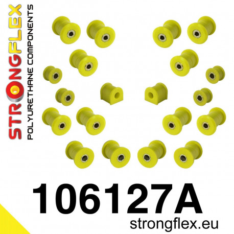 NA (89-98) STRONGFLEX - 106127A: Hátsó felfüggesztés poliuretán szilentkészlet SPORT | race-shop.hu
