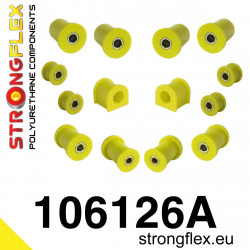 STRONGFLEX - 106126A: Első felfüggesztés poliuretán szilentkészlet SPORT