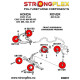 CRX del Sol (92-97) STRONGFLEX - 086069A: Teljes felfüggesztés szilentkészlet SPORT | race-shop.hu