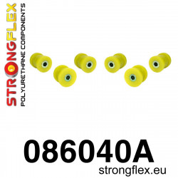 STRONGFLEX - 086040A: Hátsó alsó tengelytávtartó szilentkészlet SPORT
