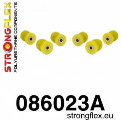 STRONGFLEX - 086023A: Hátsó alsó tengelytávtartó szilentkészlet SPORT