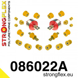 STRONGFLEX - 086022A: Hátsó felfüggesztés szilentkészlet SPORT