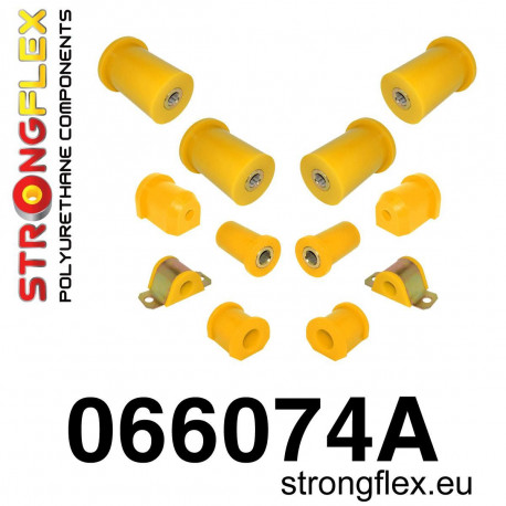 Seicento (98-08) STRONGFLEX - 066074A: Teljes felfüggesztés szilentkészlet SPORT | race-shop.hu