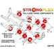 Baja (02-06) STRONGFLEX - 271539A: Hátsó felső külső tengelytávtartó szilent SPORT | race-shop.hu