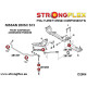 S13 (88-93) STRONGFLEX - 281262B: Első alsó tengelytávtartó szilent | race-shop.hu