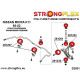 K11 (92-02) STRONGFLEX - 281202B: Első keresztlengőkar hátsó szilent | race-shop.hu