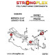Baja (02-06) STRONGFLEX - 271144B: Első keresztlengőkar hátsó szilent | race-shop.hu