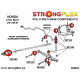 CRX (88-91) STRONGFLEX - 081165B: Első rögzítő rúd az alvázhoz | race-shop.hu