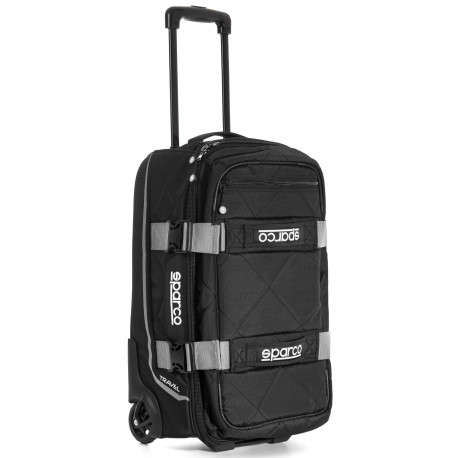 Táskák, pénztárcák SPARCO Utazótáska fekete/ezüst | race-shop.hu