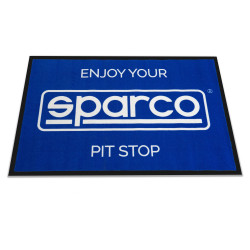 Sparco welcome rubber mat