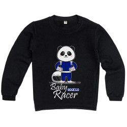 Felpa Baby Racer sweatshirt - Black