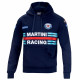 Pulóverek és kabatok Sparco MARTINI RACING men`s hoodie navy blue | race-shop.hu