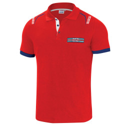 Sparco MARTINI RACING men's polo shirt - red