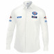 Férfi hosszú ujjú ing SPARCO MARTINI RACING, fehér