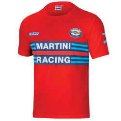 Sparco MARTINI RACING férfi póló - piros
