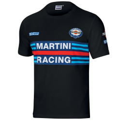 Sparco MARTINI RACING férfi póló - fekete