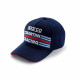 Téli Sapkák és Baseball sapkák Sparco MARTINI RACING flex baseball cap - blue | race-shop.hu