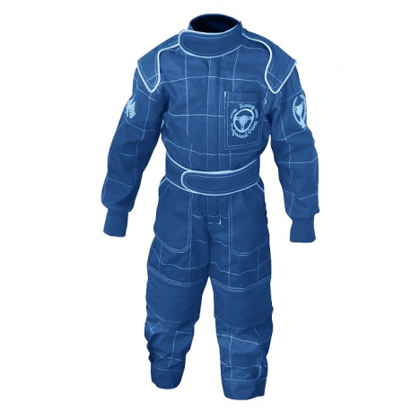 Pólók RETRO BRANDS child`s racing suit - blue | race-shop.hu