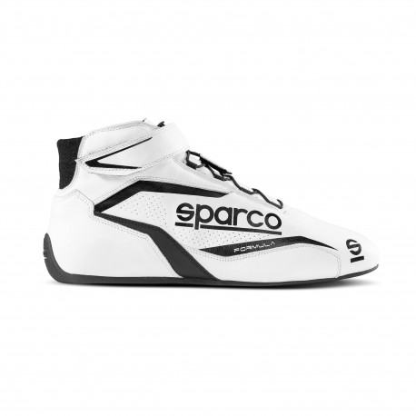 Cipők FIA versenycipő Sparco FORMULA, fehér/fekete | race-shop.hu