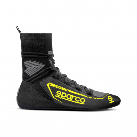 Cipők Sparco X-LIGHT+ FIA Homológ cipő fekete/sárga | race-shop.hu