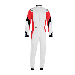 FIA Overál Sparco COMPETITION (R567) fehér/piros/fekete