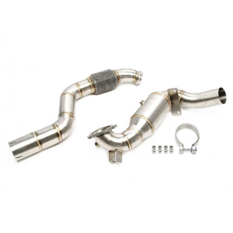 Down pipe, dump pipe Downp pipe Mercedes Benz A-​Class W176, CLA-​Class Coupe+Shooting Brake C117, X117 | race-shop.hu