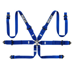FIA 6 pontos sport biztonsági öv SPARCO COMPETITION H-3+2 3" (76mm), kék
