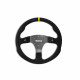 Kormányok 3 küllős sportkormány Sparco R350 B, 350mm, velúr, mélység nélkül, fekete/sárga | race-shop.hu