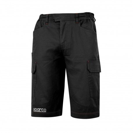 Felszerelés szerelők számára SPARCO rövidnadrág BERMUDA fekete | race-shop.hu