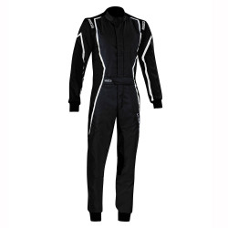 CIK-FIA gyerek gokart overál SPARCO X-LIGHT K, fekete/fehér