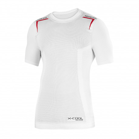 Alsónemű Sparco K-CARBON rövid ujjú, fehér | race-shop.hu