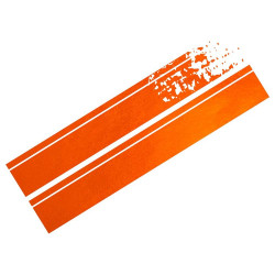 Cardesign Sticker STRIPES, 22x150cm, orange