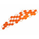 Spreje a fólie Cardesign Sticker HEXAGON, 130x32cm, orange | race-shop.hu