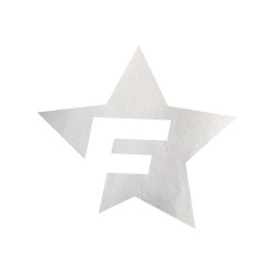 Cardesign Sticker F-STAR, 41x39cm, silver