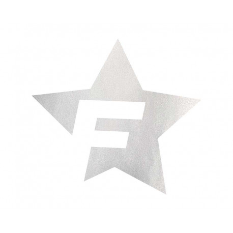 Spreje a fólie Cardesign Sticker F-STAR, 41x39cm, silver | race-shop.hu