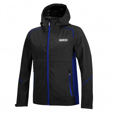 Pulóverek és kabatok SPARCO 3IN1 JACKET fekete/kék | race-shop.hu