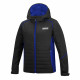 Pulóverek és kabatok SPARCO WINTER JACKET fekete/kék | race-shop.hu