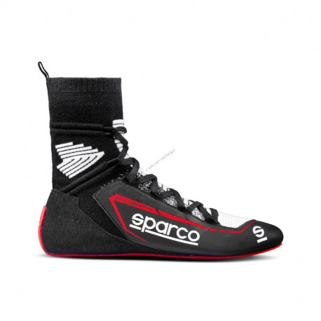 Cipők Sparco X-LIGHT+ FIA Homológ cipő fekete/piros | race-shop.hu