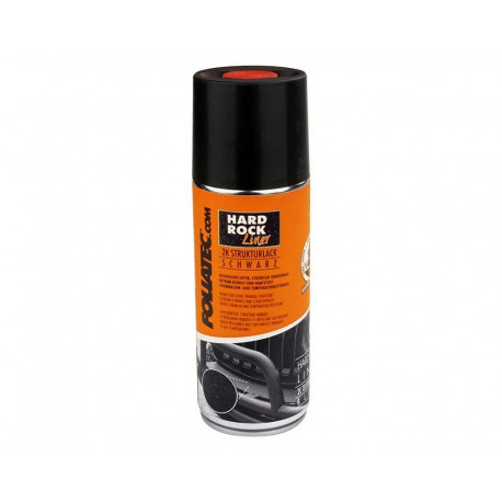 Spreje a fólie Hard Rock Liner 2C texturált festék, fekete, 400 ml | race-shop.hu