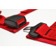 Biztonsági övek ECE 3 pontos sport biztonsági öv RACES 2" (50mm), piros | race-shop.hu