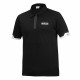 Pólók Polo Shirt Sparco Polo Zip black | race-shop.hu