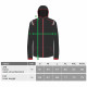 Pulóverek és kabatok Sparco Wilson windstopper széldzseki sötétkék | race-shop.hu