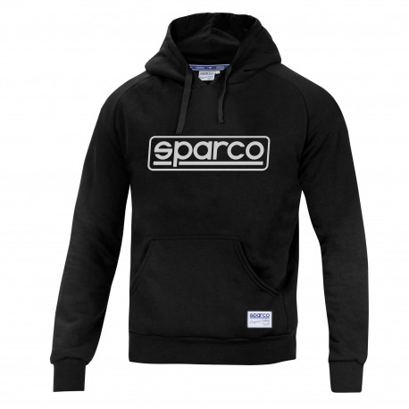 Pulóverek és kabatok Sparco férfi kapucnis pulóver FRAME fekete | race-shop.hu