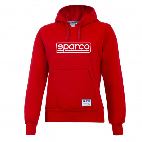 Pulóverek és kabatok Sparco lady hoodie FRAME LADY red | race-shop.hu